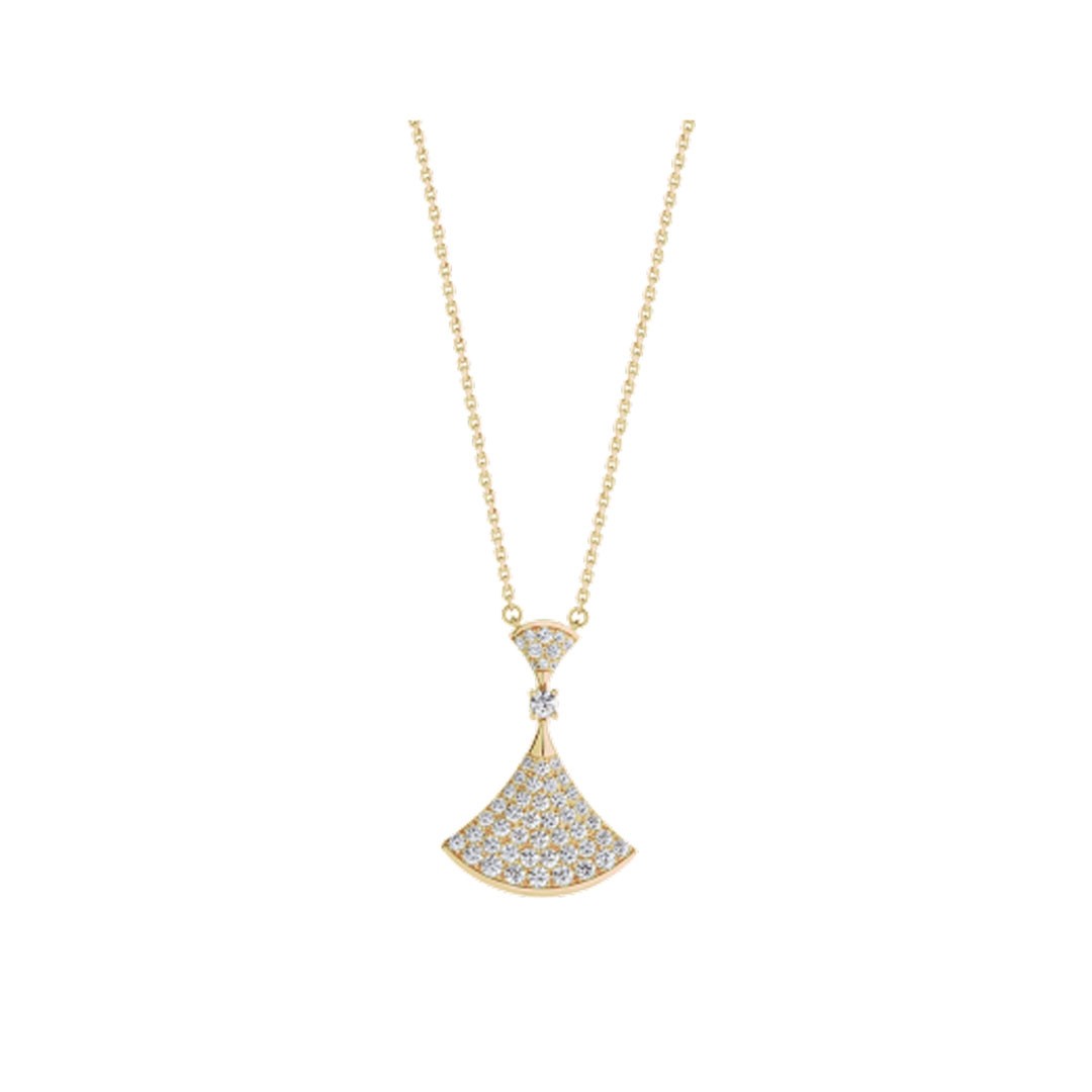 [Perla Lux]DREAM NECKLACE GOLD FULL DIAMOND