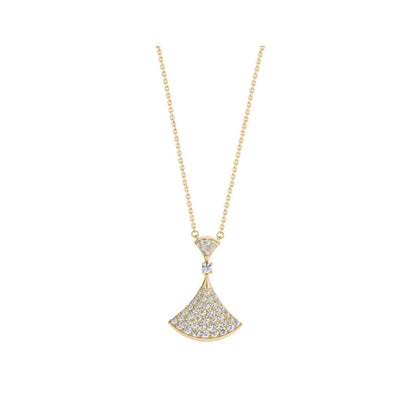 [Perla Lux]DREAM NECKLACE GOLD FULL DIAMOND