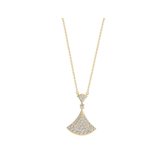 [Perla Lux]DREAM NECKLACE GOLD FULL DIAMOND