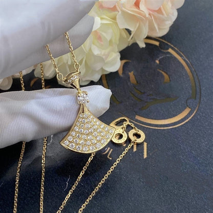 [Perla Lux]DREAM NECKLACE GOLD FULL DIAMOND