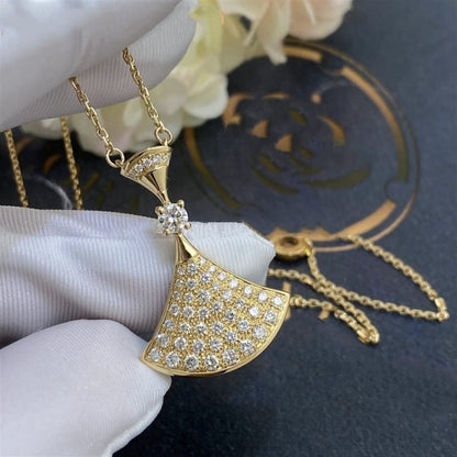 [Perla Lux]DREAM NECKLACE GOLD FULL DIAMOND