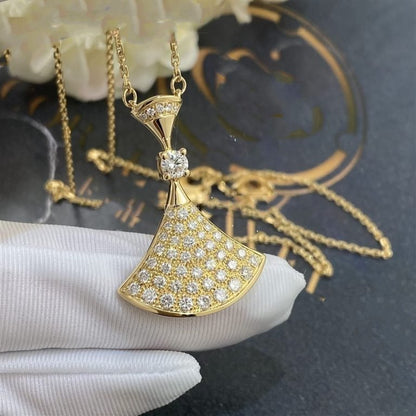 [Perla Lux]DREAM NECKLACE GOLD FULL DIAMOND