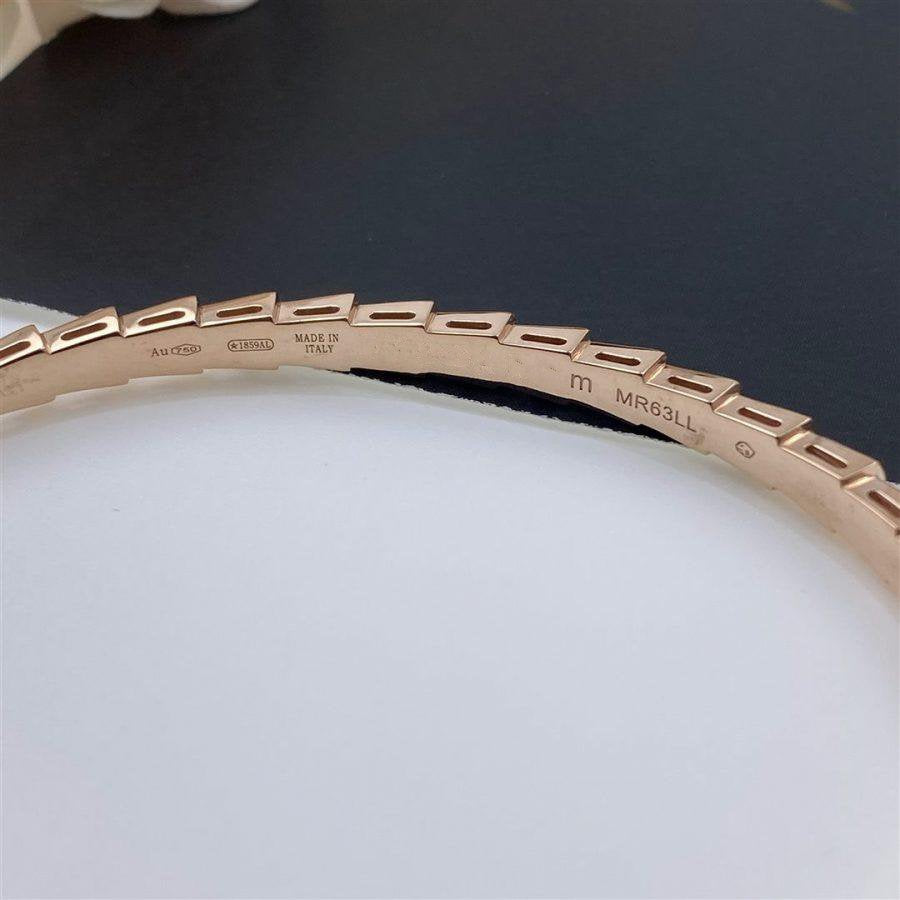 [Perla Lux]SERPENTI BRACELET PINK GOLD MOP DIAMOND
