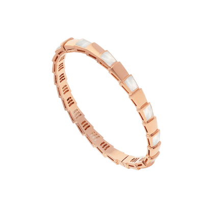 [Perla Lux]SERPENTI BRACELET PINK GOLD MOP