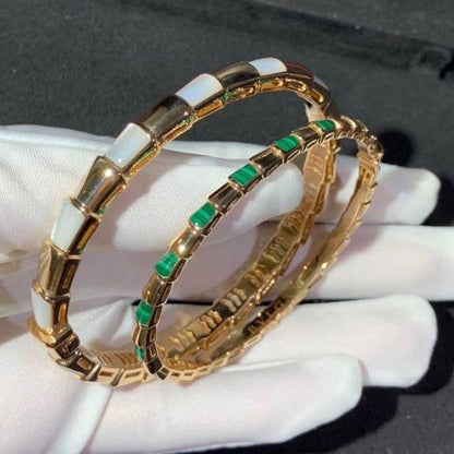 [Perla Lux]SERPENTI BRACELET PINK GOLD MOP