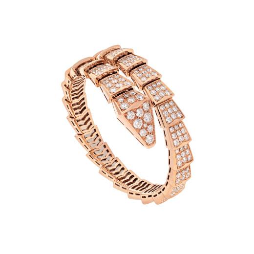 [Perla Lux]SERPENTI BRACELET 8MM PINK GOLD DIAMOND