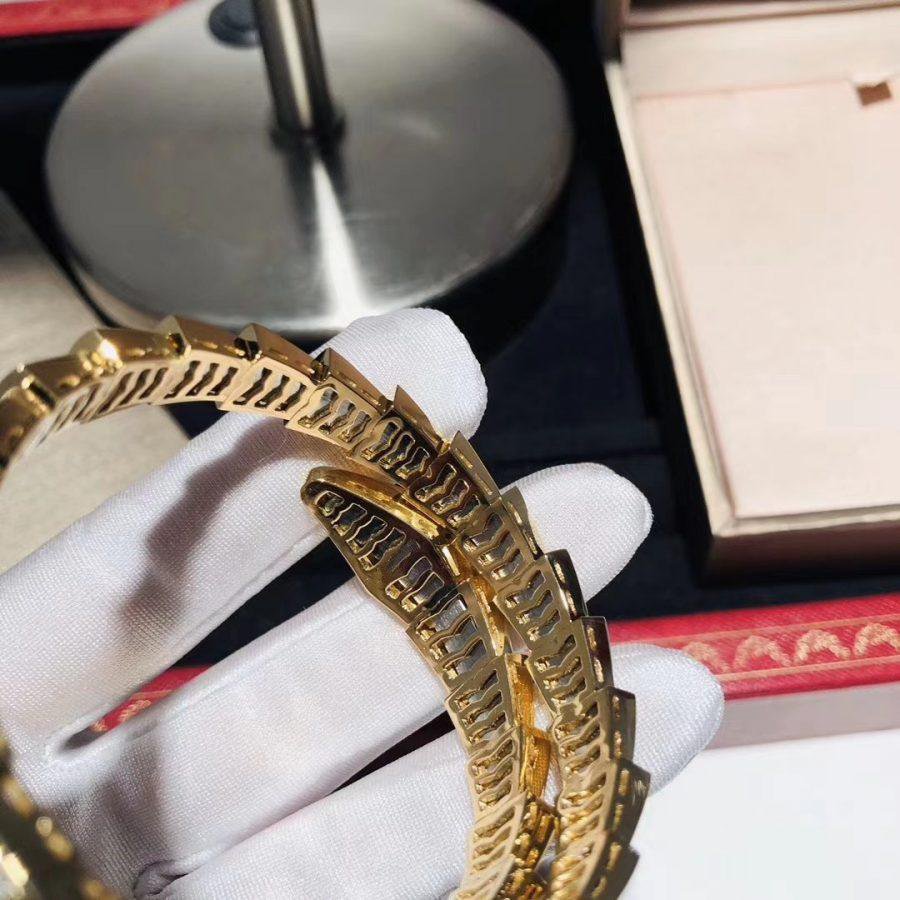 [Perla Lux]SERPENTI BRACELET 8MM GOLD DIAMOND