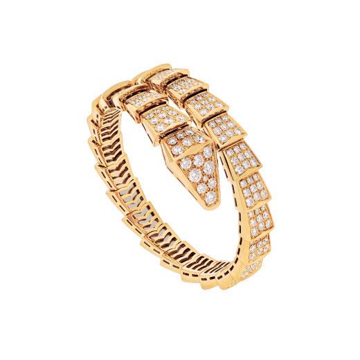 [Perla Lux]SERPENTI BRACELET 8MM GOLD DIAMOND