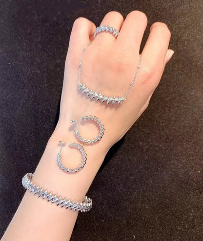 [Perla Lux]CLASH SILVER BRACELET