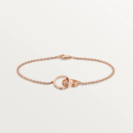 [Perla Lux]LOVE BRACELET DOUBLE RING