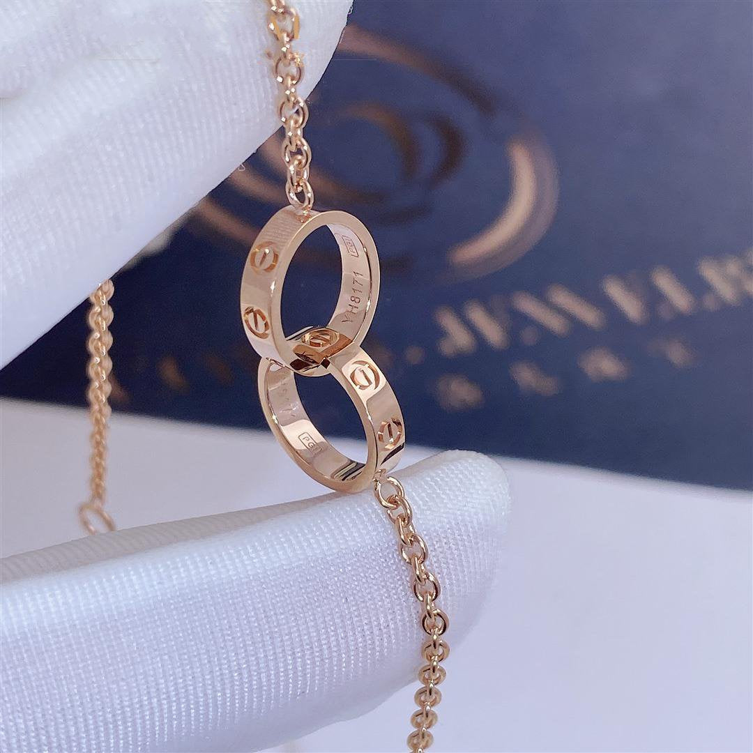[Perla Lux]LOVE BRACELET DOUBLE RING