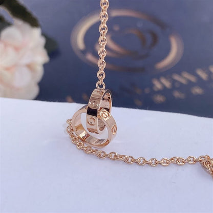 [Perla Lux]LOVE BRACELET DOUBLE RING