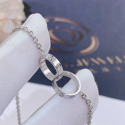 [Perla Lux]LOVE BRACELET DOUBLE RING