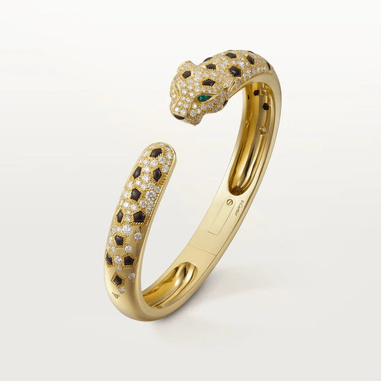 [Perla Lux]PANTHERE BIG BRACELET DIAMONDS