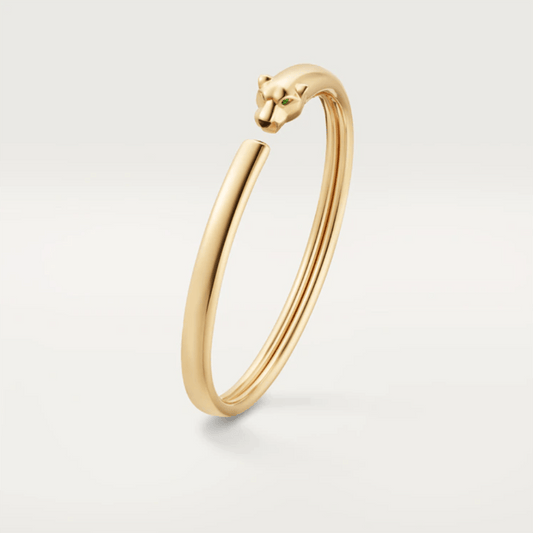 [Perla Lux]PANTHERE GOLD OPEN BRACELET