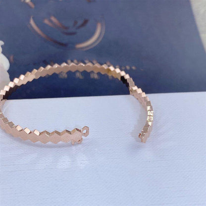 [Perla Lux]BEE LOVE PINK GOLD BRACELET