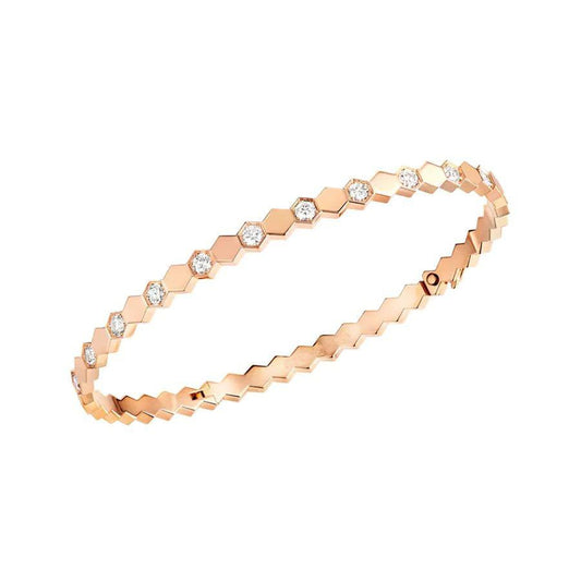 [Perla Lux]BEE LOVE PINK GOLD DIAMOND BRACELET