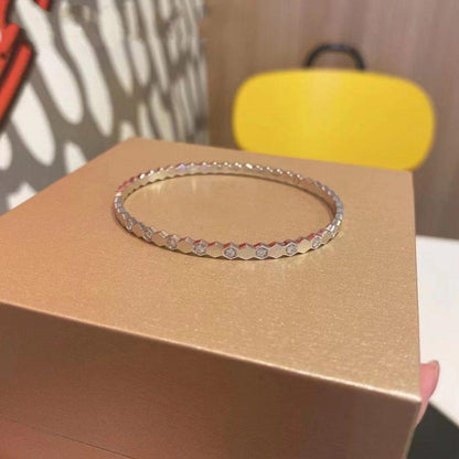 [Perla Lux]BEE LOVE SILVER DIAMOND BRACELET