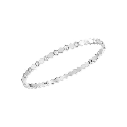 [Perla Lux]BEE LOVE SILVER DIAMOND BRACELET