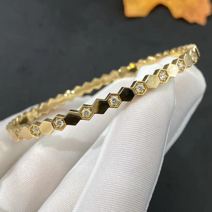 [Perla Lux]BEE LOVE GOLD DIAMOND BRACELET