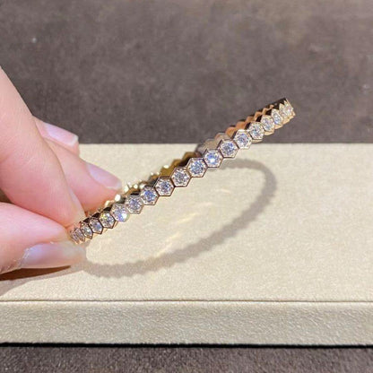 [Perla Lux]BEE LOVE GOLD BRACELET FULL DIAMOND