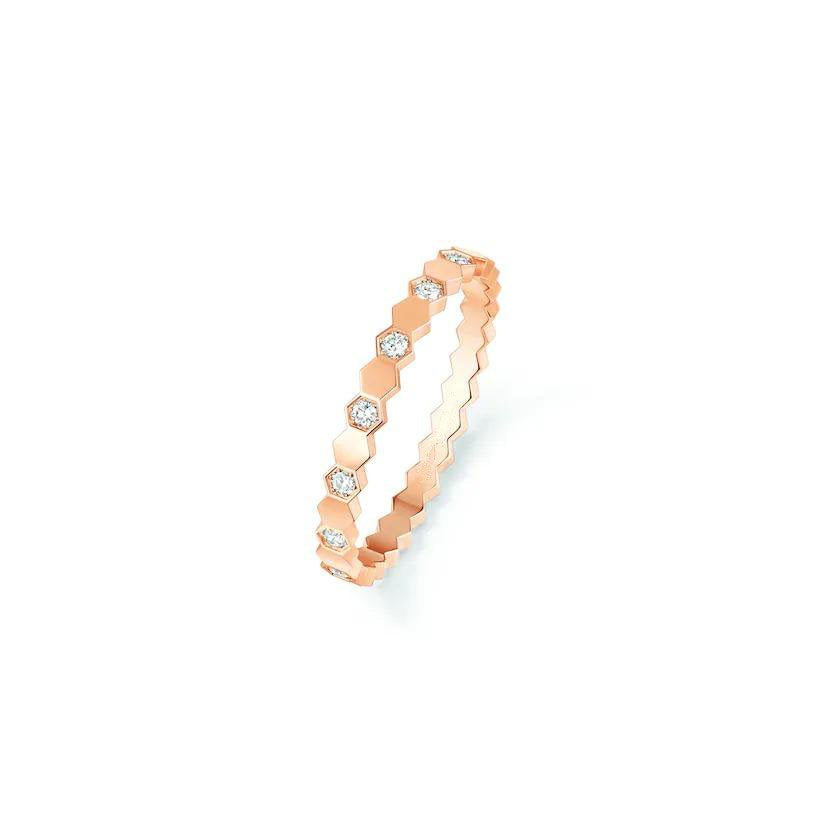 [Perla Lux]BEE LOVE RING PINK GOLD DIAMOND