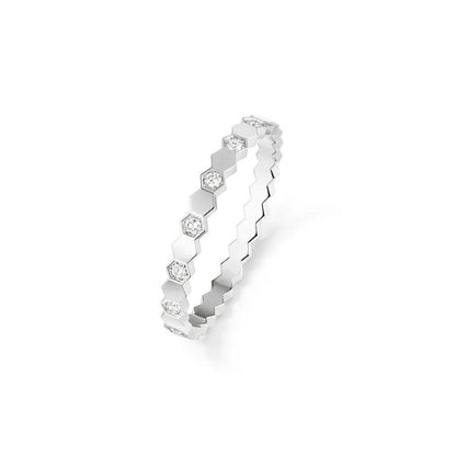 [Perla Lux]BEE LOVE RING SILVER DIAMOND