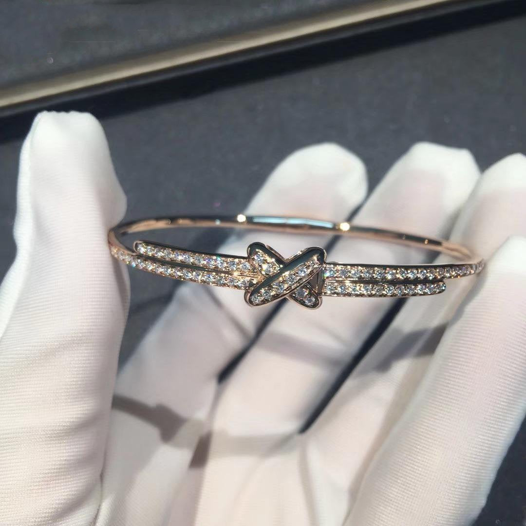 [Perla Lux]JEUX DE BRACELET DIAMONDS PINK GOLD