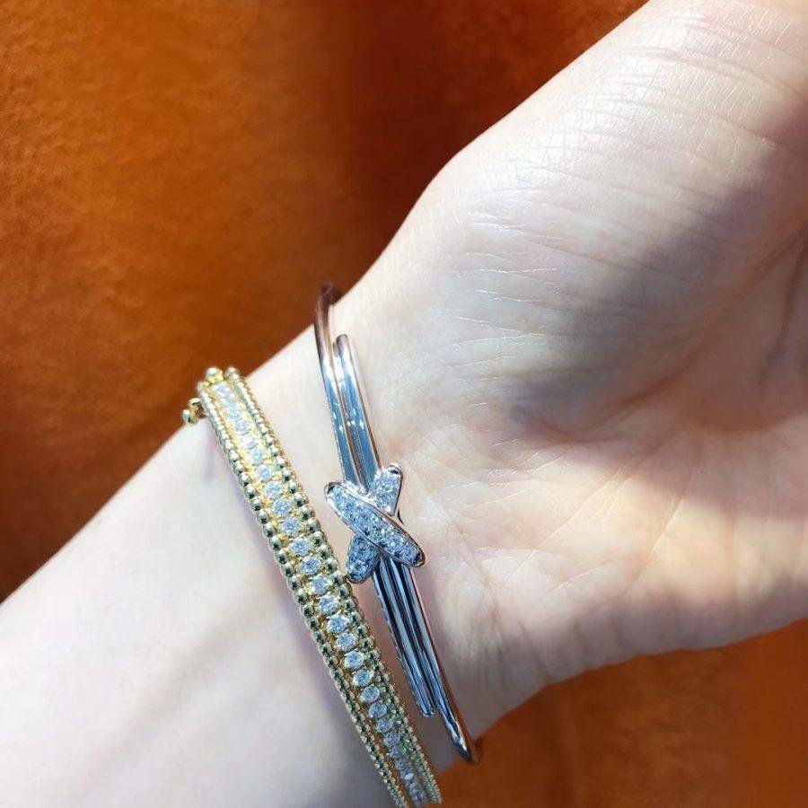 [Perla Lux]JEUX DE BRACELET SILVER DIAMONDS