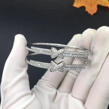 [Perla Lux]JEUX DE BRACELET DIAMONDS SILVER