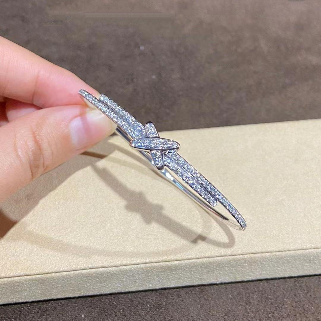 [Perla Lux]JEUX DE BRACELET DIAMONDS SILVER
