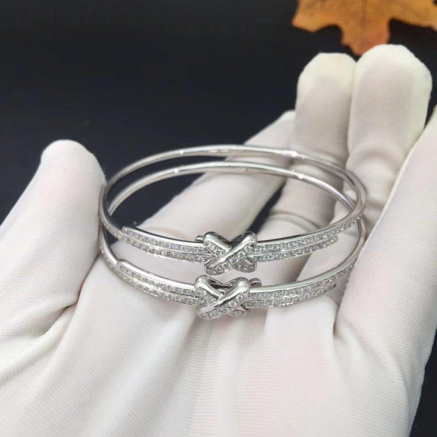 [Perla Lux]JEUX DE BRACELET DIAMONDS SILVER