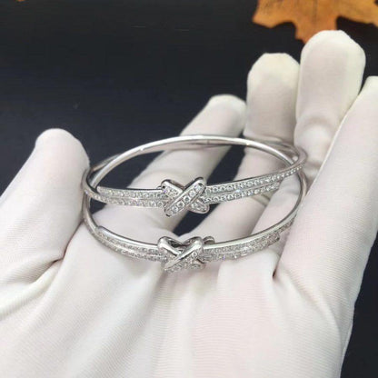 [Perla Lux]JEUX DE BRACELET DIAMONDS SILVER