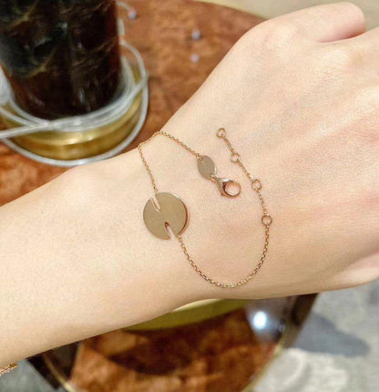 [Perla Lux]JEUX DE BRACELET MOP PINK GOLD DIAMONDS