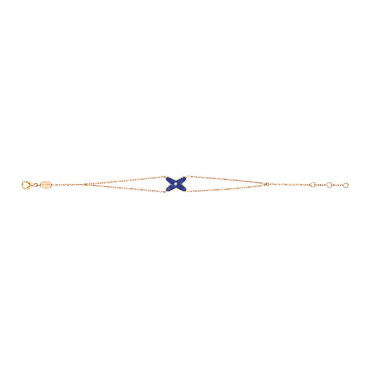 [Perla Lux]Hollow Design Four-Leaf Clover Flower Shape Ring