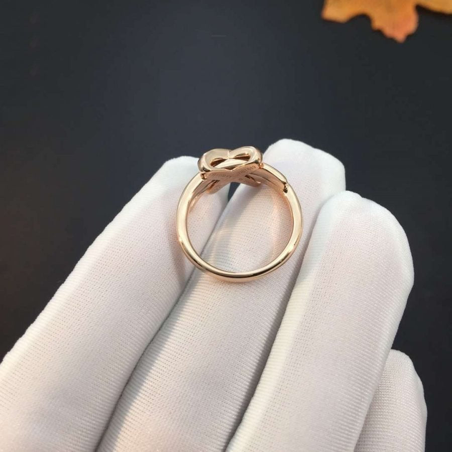 [Perla Lux]JEUX DE PINK GOLD DIAMOND RING