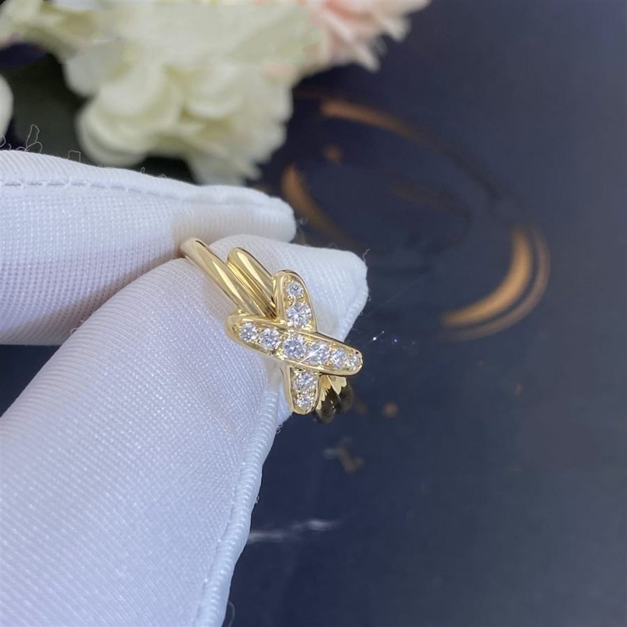 [Perla Lux]JEUX DE GOLD DIAMOND RING