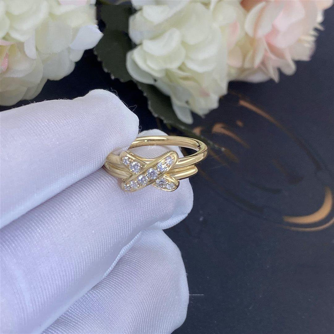 [Perla Lux]JEUX DE GOLD DIAMOND RING