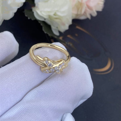 [Perla Lux]JEUX DE GOLD DIAMOND RING