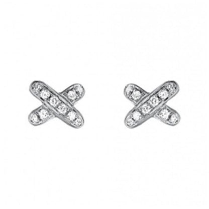 [Perla Lux]JEUX DE DIAMOND EARRINGS