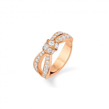 [Perla Lux]LIENS PINK GOLD DIAMOND RING