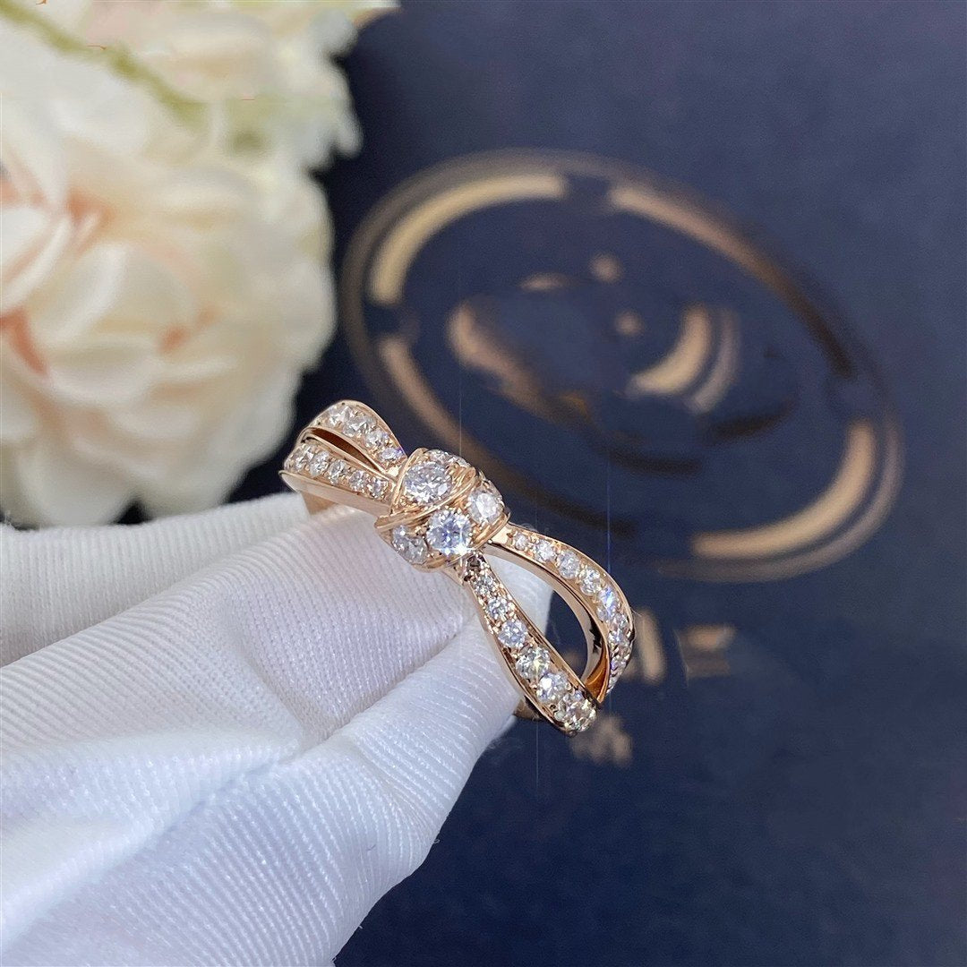 [Perla Lux]LIENS PINK GOLD DIAMOND RING