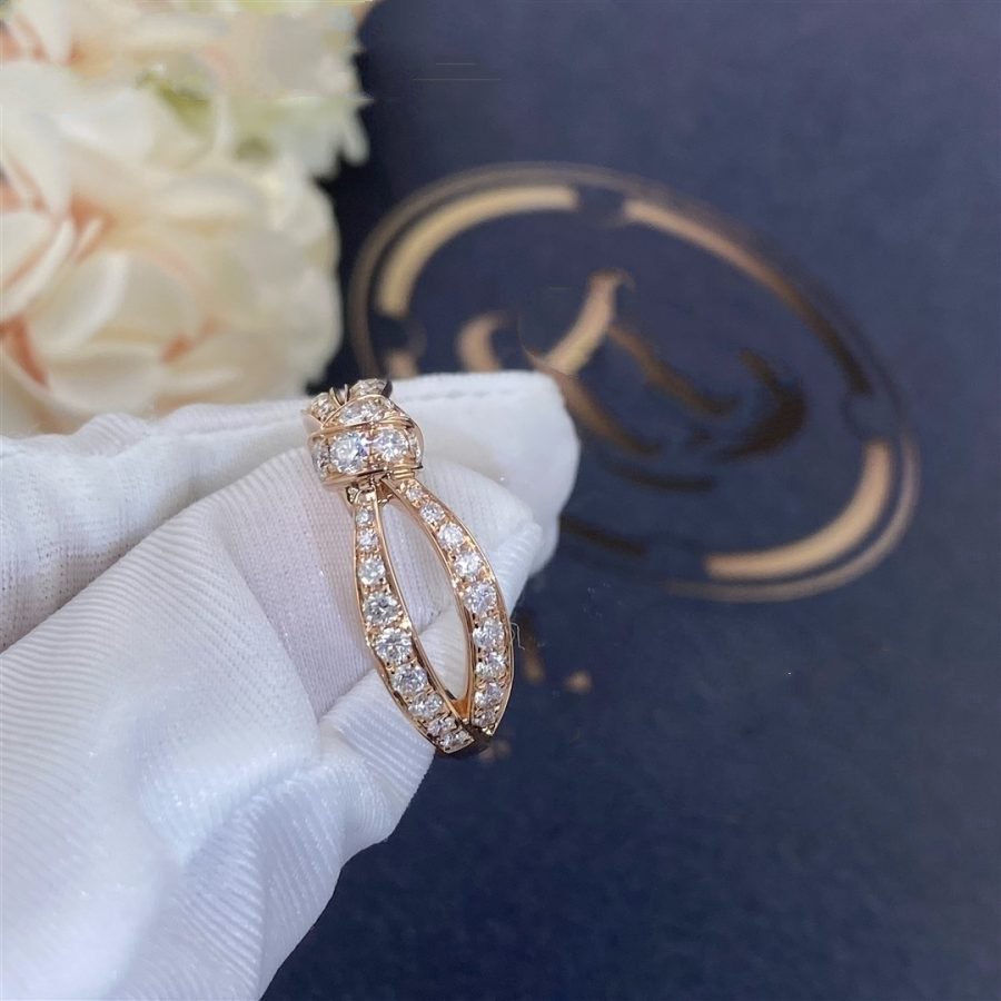 [Perla Lux]LIENS PINK GOLD DIAMOND RING