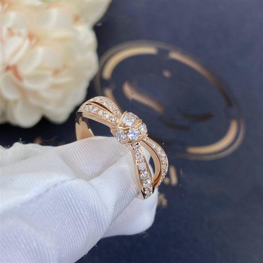 [Perla Lux]LIENS PINK GOLD DIAMOND RING