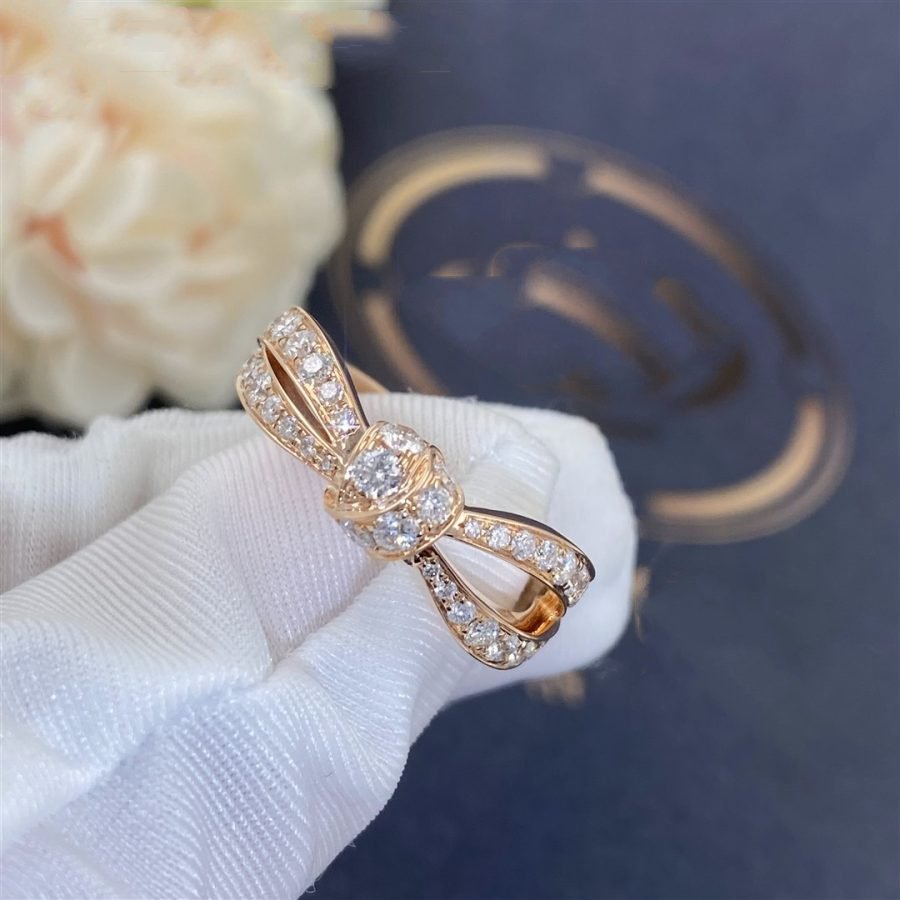 [Perla Lux]LIENS PINK GOLD DIAMOND RING