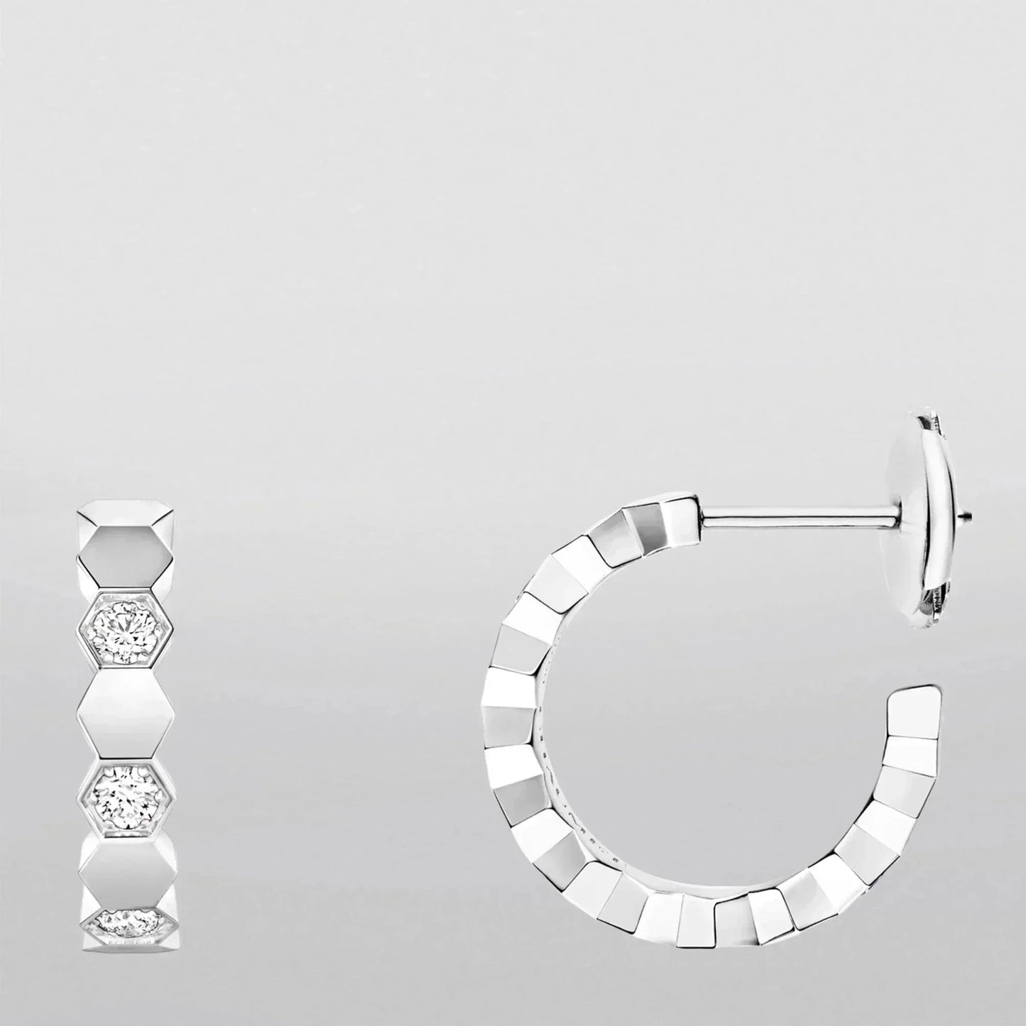 [Perla Lux]Hollow Design Four-Leaf Clover Flower Shape Ring