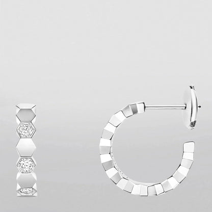 [Perla Lux]Hollow Design Four-Leaf Clover Flower Shape Ring