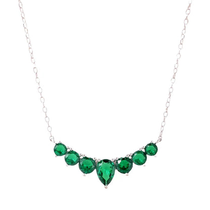 [Perla Lux]Dainty Colorful Heart Necklace