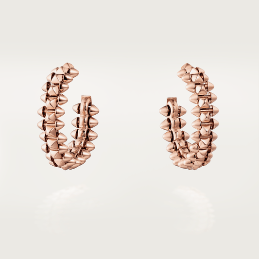[Perla Lux]CLASH SMALL HOOP EARRINGS
