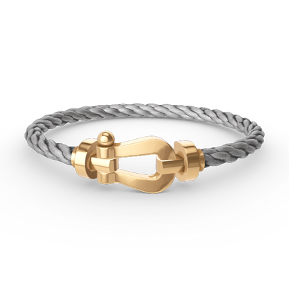 [Perla Lux]FORCE LARGE HORSESHOE NO DIAMOND BRACELET GOLD